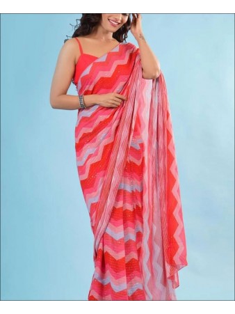 RE - Stunning Multi Color Sequence Work Saree